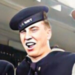John V. Girt, S2c - colorized