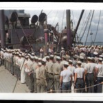 Formation aboard AO59 - Colorized