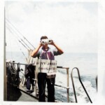 Shellback on watch for Davy Jones - Colorized