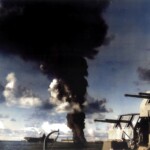 Photo from Essex - AO59 burning -colorized