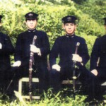 I36 Group - Ens. Imanishi on left -colorized