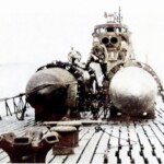 Kaiten secured in cradle on I-boat -enhanced