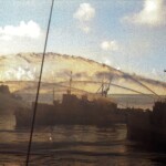 Pic44 - Water poured on burning AO-59 - Colorized (taken by Sid Harris)